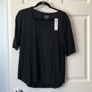 NWT black burn out style T